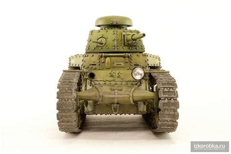 Сборная модель танка Т-18 МС-1, масштаб 1/35 - izkorobka.ru