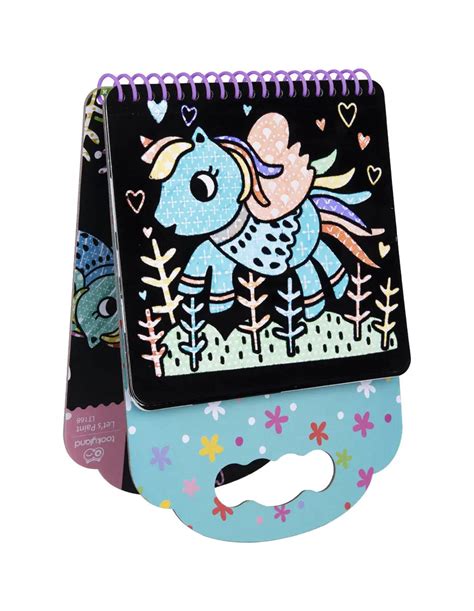 Unicorn Velvet Coloring Kit - Eduspark Toys