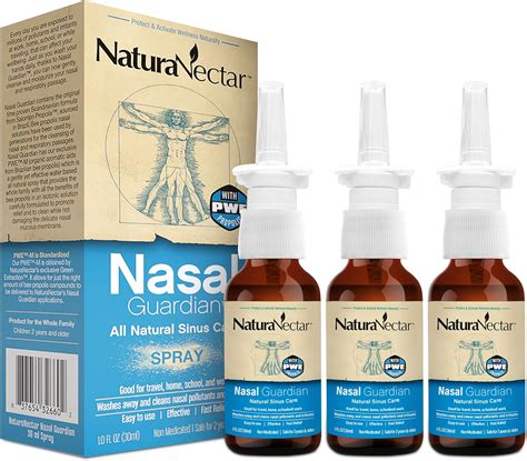 Amazon.com: NaturaNectar Bee Propolis Nasal Spray Saline Sinus Rinse ...