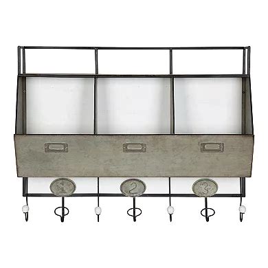 Arnica Wall Storage Pockets with Hooks