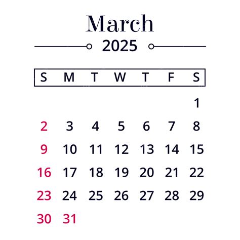 Marco De Calendario Png March Calendar PNG Transparent Images Free