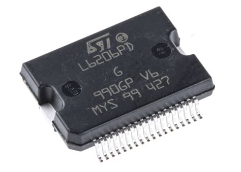 L6206PD STMicroelectronics | STMicroelectronics L6206PD, Brushed Motor ...