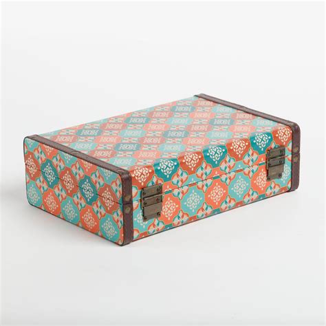 Buy Oxley Printed Engineered Wood Storage Gift Box from Home Centre at ...