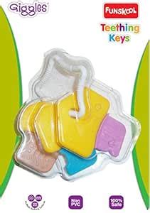 Funskool Giggess, Teething Keys, Teether and Rattle, Multiple teething ...