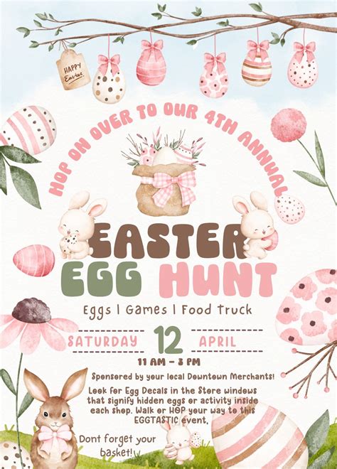 4th Annual Downtown Easter Egg Hunt , Downtown Mount Vernon, Oh, 12 ...