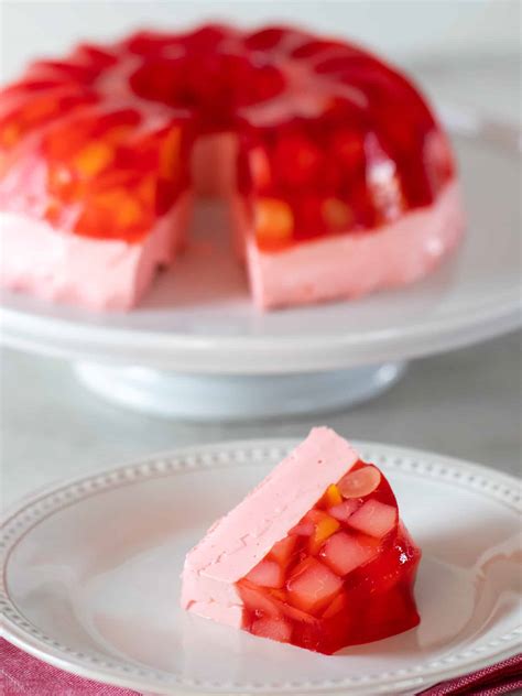 Jello Mold with Fruit Salad Recipe - The Black Peppercorn