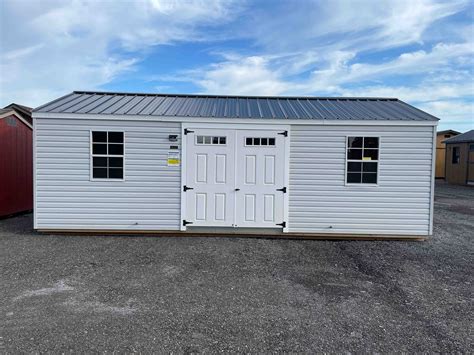 Sheds With Vinyl Siding | 12x24 Executive Vinyl Shed