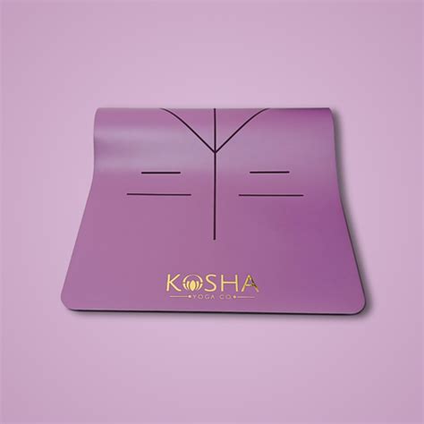 Pure Align Yoga Mat | Alignment Yoga Mat | Kosha Yoga Co.