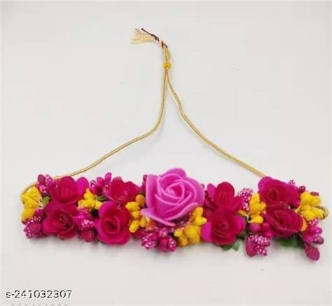 Royal-Artificial-Flower-Jewellery-Set-for-mehandi/haldi/baby-shower ...