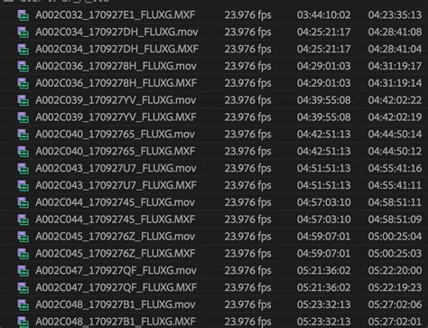 Adobe Timecode 的图像结果