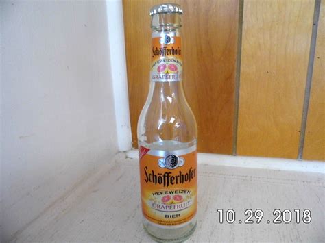 Schofferhofer Hefeweizen Grapefruit German Beer (Bier) Bottle 2018 ...