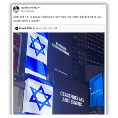 Fact Check: Viral photo of ‘Ceasefires are anti-Semitic’ billboard is ...