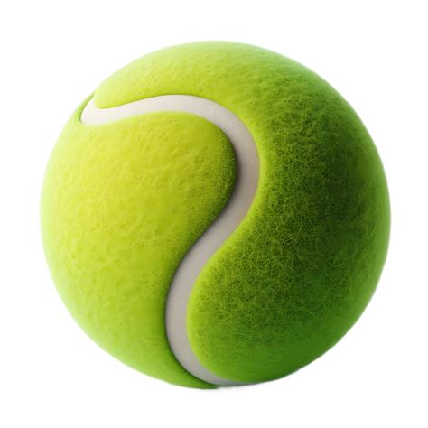 Tennis Ball isolated on transparent background 48034498 PNG
