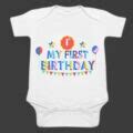 I'm The Big One - Baby Boy Funny First Birthday Onesie/ Romper