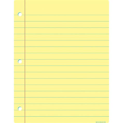Ashley Productions Smart Poly Big Light Yellow Notebook Paper Chart Dry ...