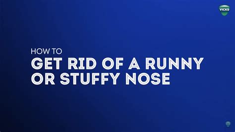 Nose Running Like Water