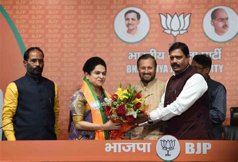 Former Kerala INC Leader Smt Padmaja Venugopal joined the Bharatiya ...