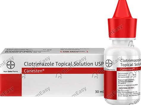 Canesten 10 MG Skin Solution (30): Uses, Side Effects, Price & Dosage ...