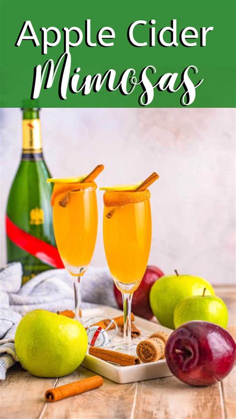 The best ever apple cider mimosa – Artofit