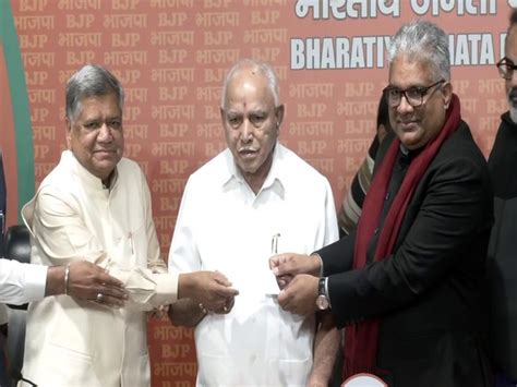 Former Karanataka Chief Minister Jagadish Shettar rejoins BJP