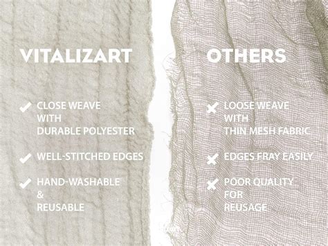 Vitalizart Camino de mesa de estopilla de 10 pies, mantel bohemio de tela de queso nude, 35 x ...