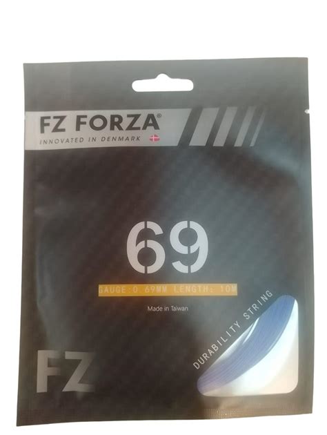 Buy FZ FORZA Badminton String, 10M Length, 0.65MM Gauge - Navy Blue ...