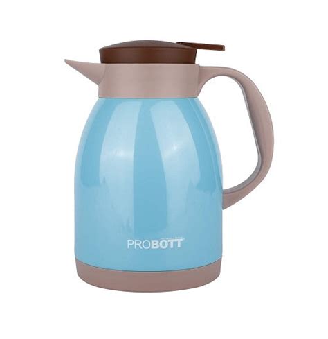 PROBOTT Thermosteel Espresso Tea Coffee Pot 1300ml -Light Blue PB 1300 ...