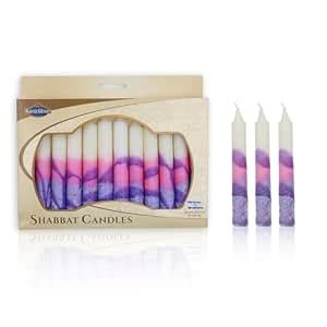 Majestic Giftware SC-SHTR-P Safed Shabbat Candle, 5-Inch, Tree Purple ...