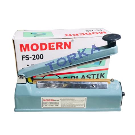 Jual Impulse Sealer MODERN FS200 20cm Alat Press Plastik Segel | Shopee ...