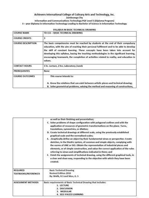 Image result for Technical Drawing Basics