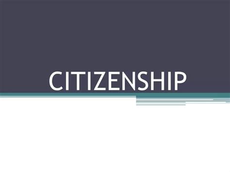 Image result for Citizenship Process