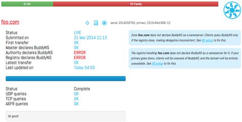 Setup zone delegation with BuddyNS - BuddyNS Secondary DNS