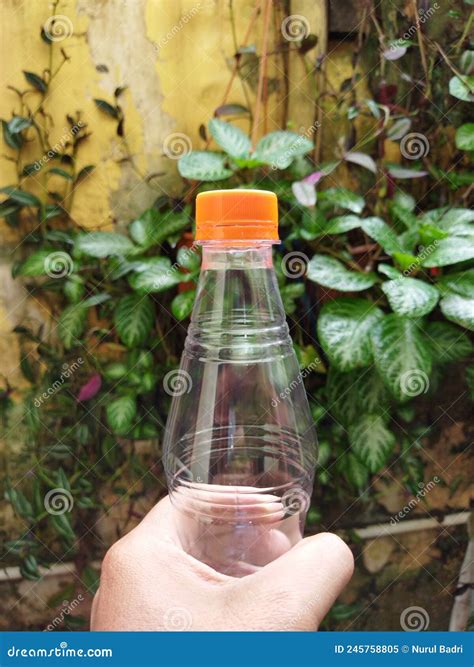 Half A Liter Of White Milk In A Transparent Jug Stock Photography ...