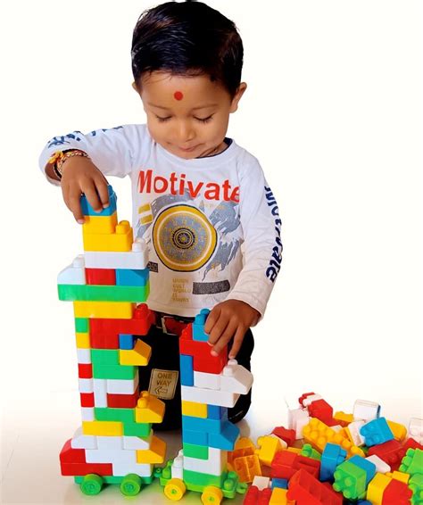 Buy Keshvam Big Size Blocks Smart Activity Fun and Learning Educational ...