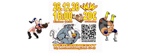 WUW Undergroundwrestling Weihnachtshow, Weberknecht, Wien, 26 December ...