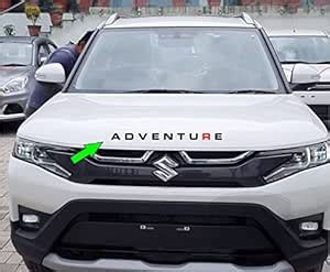 Carmetics Adventure 3D Letters (Brezza Name Logo Bonnet Alphabets ...