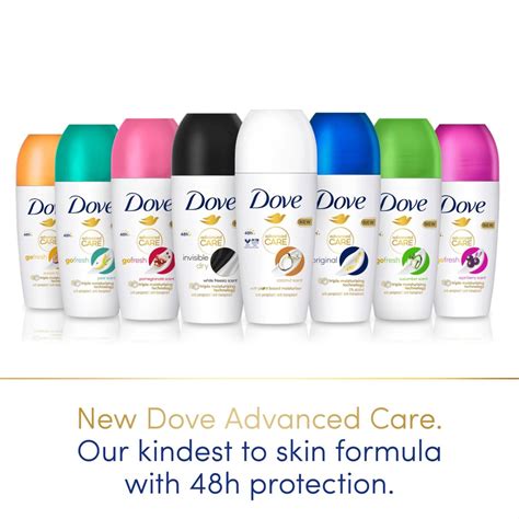 Dove Antiperspirant Advanced Care Deodorant with Coconut Scent 48H ...