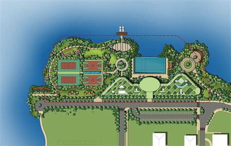 增城市挂绿湖滨水区景观规划设计