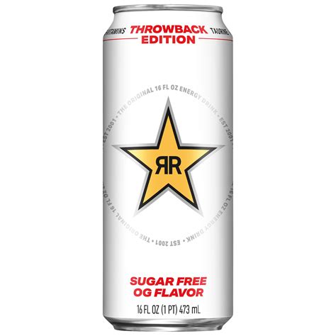 Rockstar, Sugar Free, OG Flavor, Energy Drink - SmartLabel™