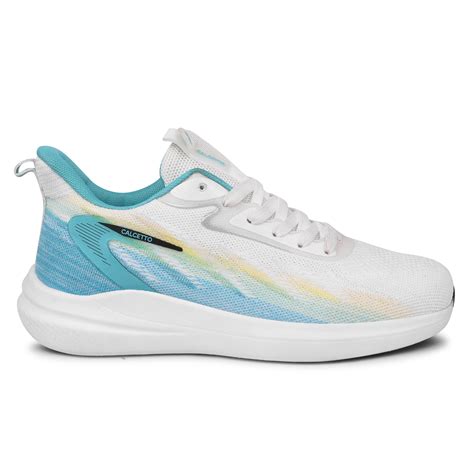 Calcetto Lightweight Lifstyle Men'S Running Sports Shoes CLT-0989 WHIT ...