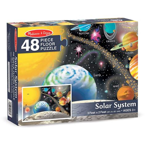 Melissa and Doug - 48 Piece Floor Puzzle - Solar System - Online Toys ...