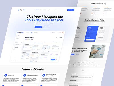 Landing Page Project 的图像结果