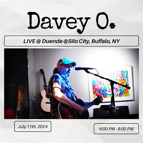 Davey O. makes his Duende@Silo City debut!!!, Duende at Silo City ...