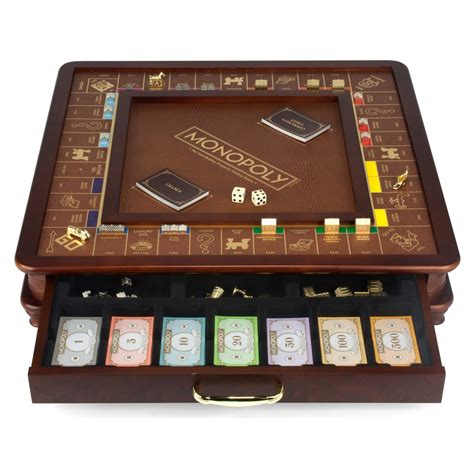 Wooden Monopoly Game