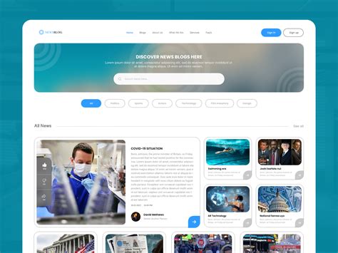 Image result for Blog Web Design