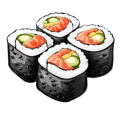 Sushi Roll Clip Art California Roll Odyssey Clip Art Transpreant
