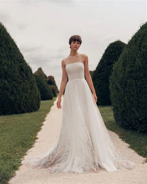 Colored Beach Wedding Dresses