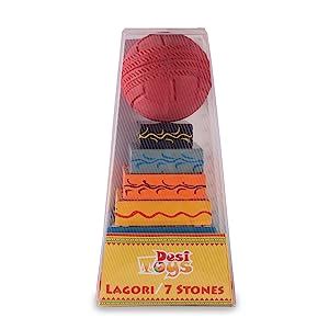Buy Desi Toys Lagori Wooden Blocks Online at Low Prices in India ...