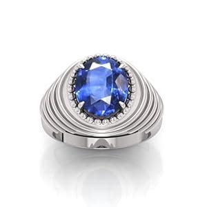 PRANJAL GEMS 7.25 Ratti Neelam Stone Original Certified Blue Sapphire ...