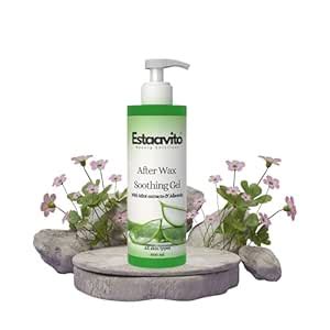Buy ESTAVITO After Waxing Gel with Aloevera and Allantoin for Instant ...